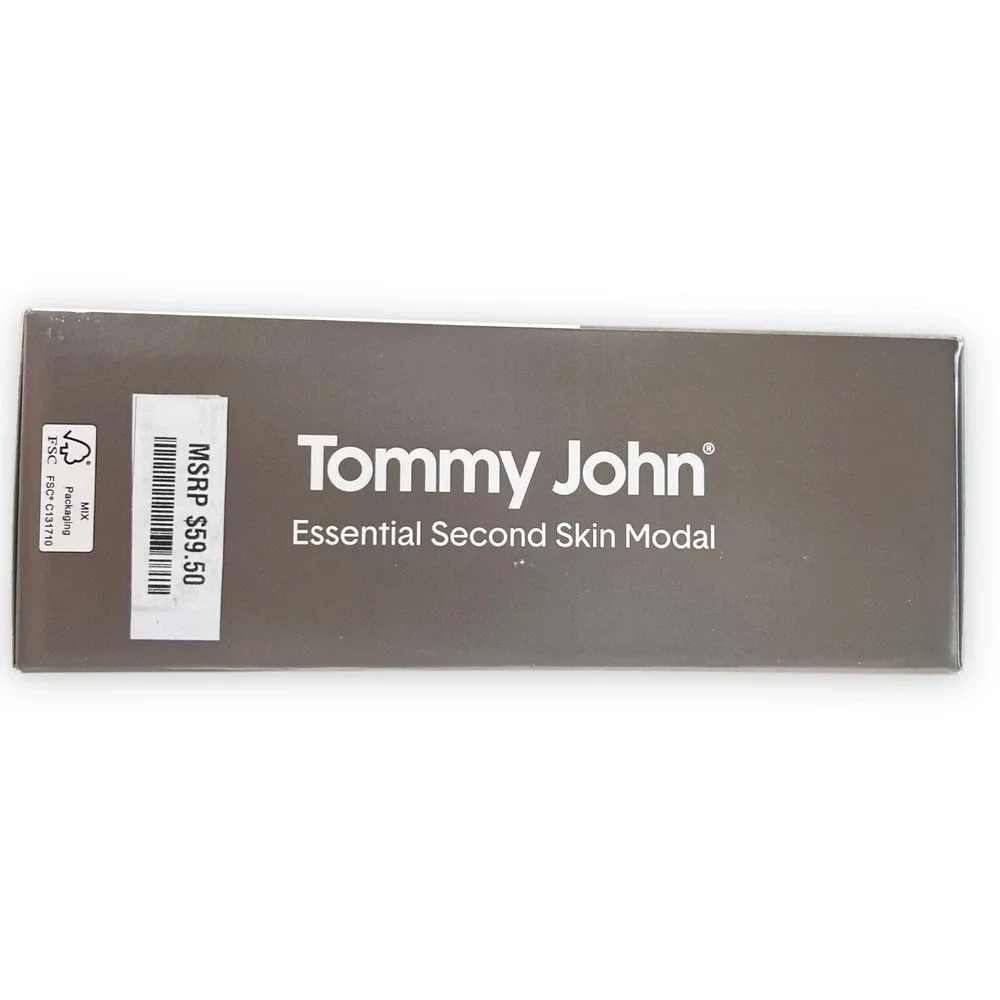 Tommy John‎ Essential Second Skin Modal Stay Tucked Undershirt Medium White New